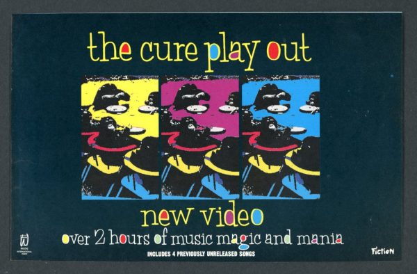 Vintage Magazine Advert The Cure "Play Out" Promo Video – Rare 1990s Music Memorabilia